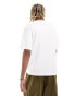 G-star oversized t-shirt in white with centre logo print