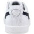 Фото #3 товара Puma Clyde Core L Foil Lace Up Mens Blue, White Sneakers Casual Shoes 364669-02