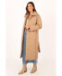 Фото #11 товара Womens Kallie Quilted Tie Front Coat
