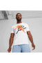 Фото #1 товара Run Faster Icons Graphıc Unisex Beyaz T-shirt