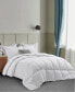 Cotton Fabric Lightweight Goose Feather Down Comforter, Twin