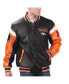 Men's Black Denver Broncos Full-Zip Varsity Jacket