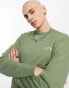 Фото #2 товара Billabong arch crew neck sweater in khaki