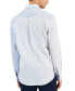 Фото #2 товара Men's Mixed Stripe Long Sleeve Button-Down Oxford Shirt, Created for Macy's