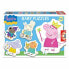 Фото #1 товара Набор из 5 пазлов Peppa Pig Educa Baby 15622 24 Предметы