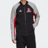 Фото #3 товара Куртка спортивная Adidas FL3593 черно-красно-серая