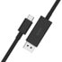 Фото #4 товара Универсальный кабель USB-C-DisplayPort Belkin AVC014BT2MBK Чёрный 2 m