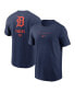 Фото #1 товара Men's Navy Detroit Tigers Large Logo Back Stack T-Shirt