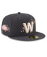 Фото #1 товара Men's Graphite Washington Nationals City Connect 59FIFTY Fitted Hat