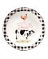 Фото #2 товара On The Farm Dinner Plate, Set of 4