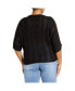 ფოტო #2 პროდუქტის Plus Size Jayde Sweater