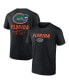 Фото #1 товара Men's Black Florida Gators Game Day 2-Hit T-shirt