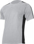 Lahti Pro Koszulka T-shirt 180G/M2, Szaro-czarna 3XL (L4022806)