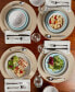 Фото #5 товара Farmhouse Multicolor 12-PC Dinnerware Set, Service for 4