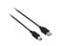 Фото #3 товара V7 Black USB Cable USB 2.0 A Male to USB 2.0 B Male 3m 10ft - 3 m - USB A - USB B - USB 2.0 - Male/Male - Black