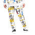 Фото #2 товара Puma Booster Printed Basketball Pants Mens Size XXL Casual Athletic Bottoms 534