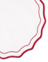 WAVE PLACEMAT - RED AND WHITE