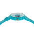 ფოტო #2 პროდუქტის Women's Swiss Medusa Pop Blue Silicone Strap Watch 39mm