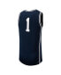 ფოტო #3 პროდუქტის Men's #1 Black Duke Blue Devils Replica Basketball Jersey