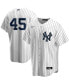 ფოტო #1 პროდუქტის Men's Gerrit Cole White New York Yankees Home Replica Player Name Jersey