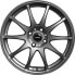 RFK Wheels SLS401 matt graphite 7x17 ET18 - LK4/108 ML65.1