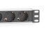 Фото #5 товара DIGITUS 10 Socket Strip with Aluminum Profile, 4-way safety sockets