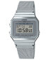 ფოტო #1 პროდუქტის Unisex Digital Stainless Steel Mesh Bracelet Watch 35.5mm