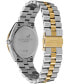 ფოტო #11 პროდუქტის Women's Bejeweled Two-Tone Stainless Steel Watch 34mm
