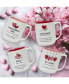 Фото #7 товара Valentine's Day Mugs, Set of 4