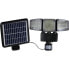 Фото #1 товара LUMI GARDEN Blackburn Solarprojektor - 3 Kpfe - H 23 cm - Schwarz
