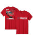 Men's Red Chase Briscoe Car T-shirt Красный, 5XL - фото #1