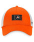 Men's Orange Philadelphia Flyers Authentic Pro Rink Trucker Snapback Hat