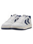 Hummel trainers in white and navy