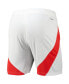 ფოტო #2 პროდუქტის Men's White Manchester United 2024/25 Home Replica AEROREADY Shorts