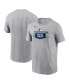 Фото #1 товара Men's Heather Gray 2024 MLB World Tour: Seoul Series Matchup T-shirt