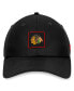 Men's Black Chicago Blackhawks Authentic Pro Rink Adjustable Hat