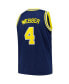 Men's Chris Webber Navy Michigan Wolverines 1991/92 Big and Tall Swingman Jersey