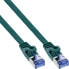 Фото #1 товара InLine Flat patch cable - U/FTP - Cat.6A - green - 7m