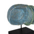 Decorative Figure Blue Brown Green Snail 38 x 20 x 33 cm