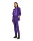 ფოტო #3 პროდუქტის Women's Piped-Seam Slim Ankle Pants