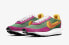 Фото #3 товара Кроссовки Nike LD Waffle Sacai Pine Green (Зеленый, Фиолетовый)