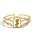 Фото #1 товара Disney Multi-Color Beauty the Beast Enchanted Rose Ring