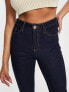 Фото #5 товара River Island Tall Amelie flare jean in dark blue