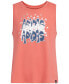 ფოტო #5 პროდუქტის Big Girls Sleeveless Cotton Logo Graphic T-Shirt
