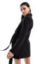 Фото #3 товара Pretty Lavish blazer mini dress in black
