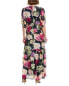 Фото #2 товара Taylor Printed Chiffon Maxi Dress Women's