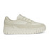 Фото #1 товара Puma Cali Dream Blank Canvas Lace Up Womens Off White Sneakers Casual Shoes 389