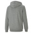 Фото #2 товара Puma Essentials Small Logo FullZip Hoodie Mens Grey Casual Outerwear 58670403