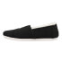 Фото #3 товара TOMS Alpargata Cozy Slip On Mens Black Casual Shoes 10018680T