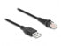 Фото #1 товара Delock 90598 - USB cable - Black - USB A - RJ-45 - Straight - Straight